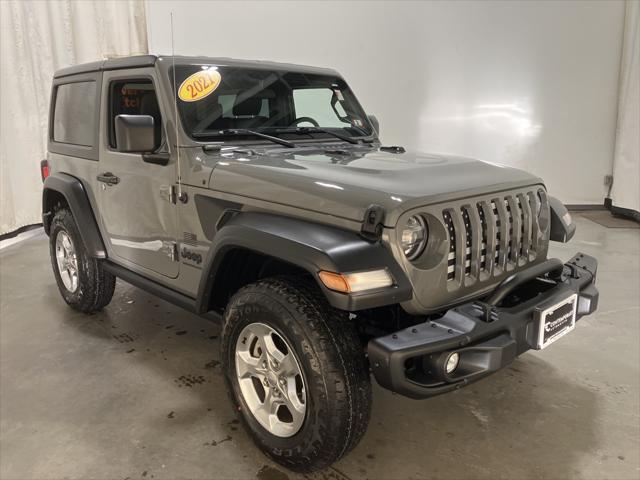 used 2021 Jeep Wrangler car, priced at $26,825