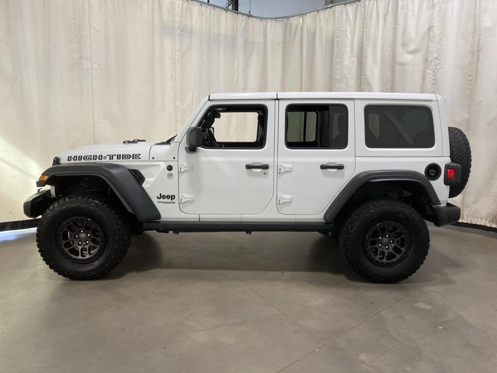 used 2022 Jeep Wrangler Unlimited car, priced at $33,648