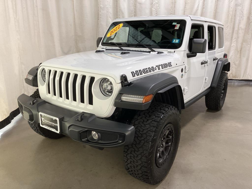 used 2022 Jeep Wrangler Unlimited car, priced at $33,648