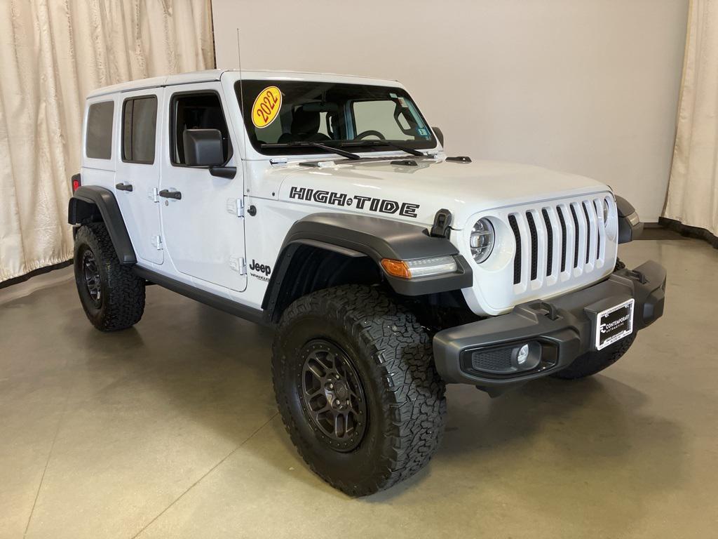 used 2022 Jeep Wrangler Unlimited car, priced at $33,648