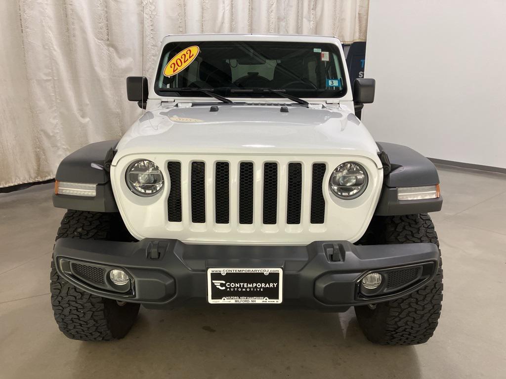 used 2022 Jeep Wrangler Unlimited car, priced at $33,648