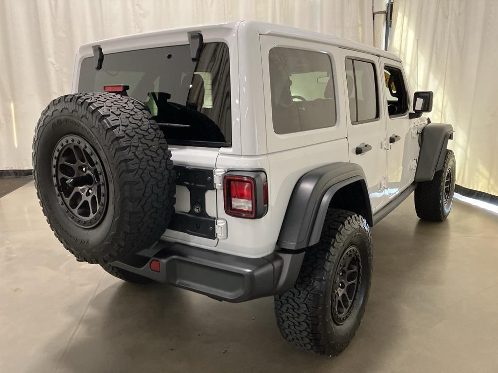 used 2022 Jeep Wrangler Unlimited car, priced at $33,648