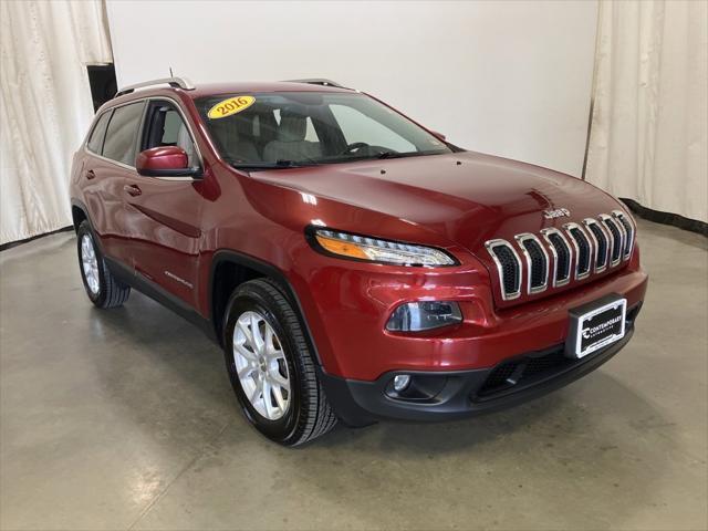 used 2016 Jeep Cherokee car, priced at $9,989