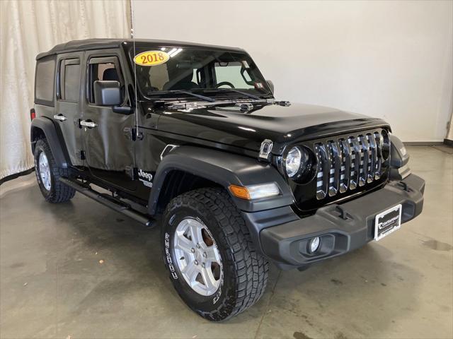 used 2018 Jeep Wrangler Unlimited car, priced at $25,710