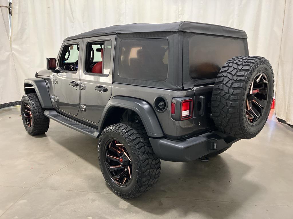 used 2018 Jeep Wrangler Unlimited car, priced at $19,791