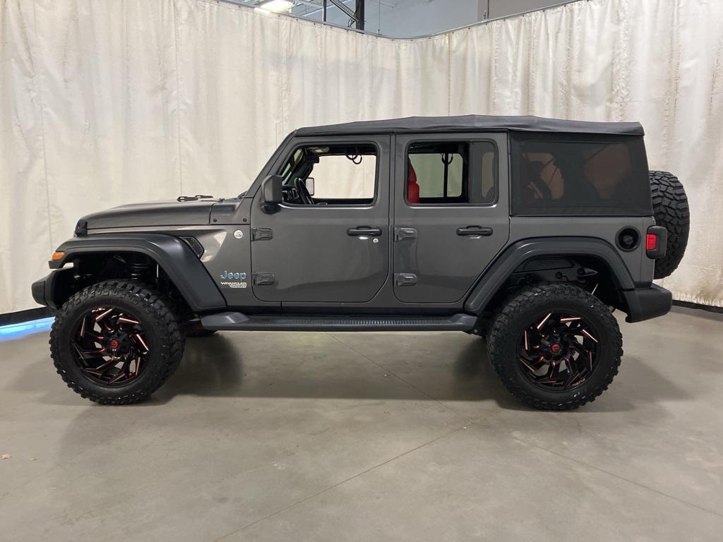 used 2018 Jeep Wrangler Unlimited car, priced at $19,791