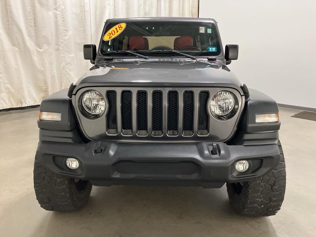 used 2018 Jeep Wrangler Unlimited car, priced at $19,791