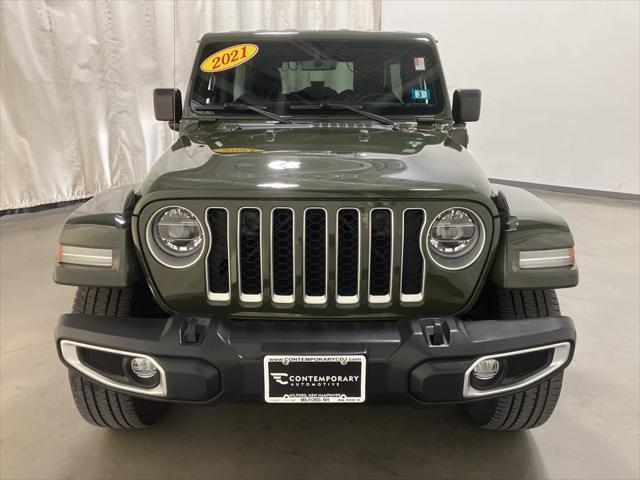 used 2021 Jeep Wrangler Unlimited car, priced at $31,245