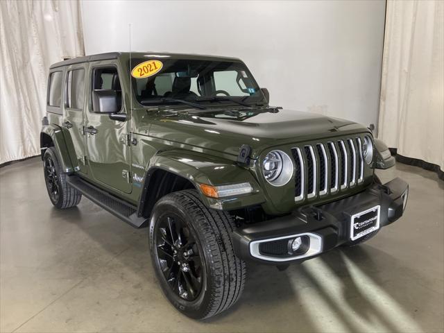 used 2021 Jeep Wrangler Unlimited car, priced at $31,245