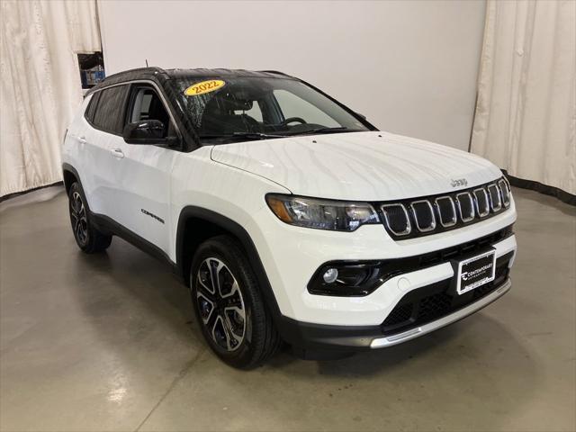 used 2022 Jeep Compass car, priced at $26,402