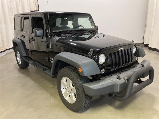 used 2016 Jeep Wrangler Unlimited car, priced at $16,995