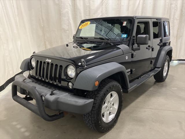 used 2016 Jeep Wrangler Unlimited car, priced at $16,381