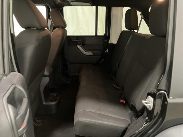 used 2016 Jeep Wrangler Unlimited car, priced at $16,381
