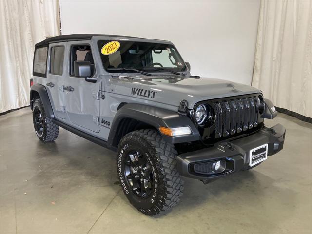 used 2023 Jeep Wrangler car, priced at $36,241