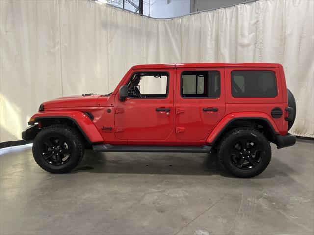 used 2021 Jeep Wrangler Unlimited car, priced at $37,598