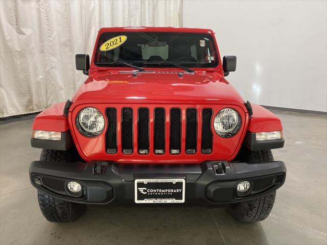 used 2021 Jeep Wrangler Unlimited car, priced at $37,598