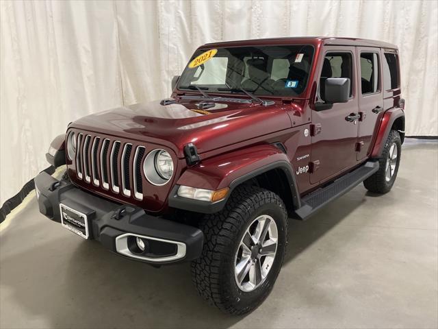 used 2021 Jeep Wrangler Unlimited car, priced at $34,000
