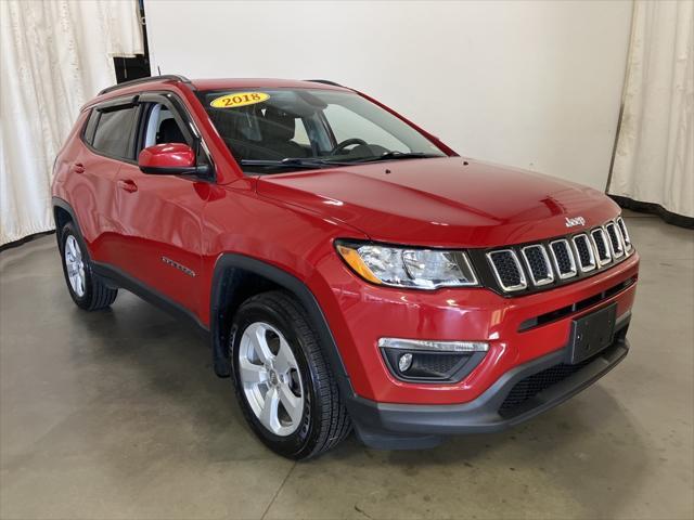 used 2018 Jeep Compass car, priced at $18,791