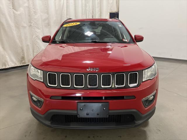 used 2018 Jeep Compass car, priced at $18,791