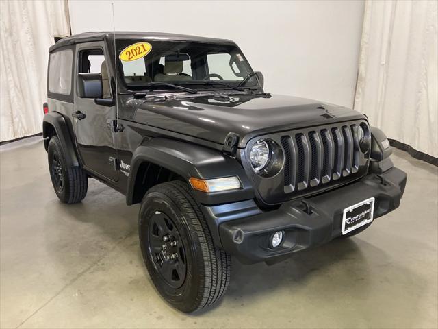 used 2021 Jeep Wrangler car, priced at $31,889