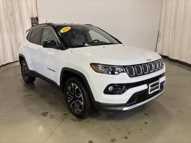used 2022 Jeep Compass car, priced at $26,654