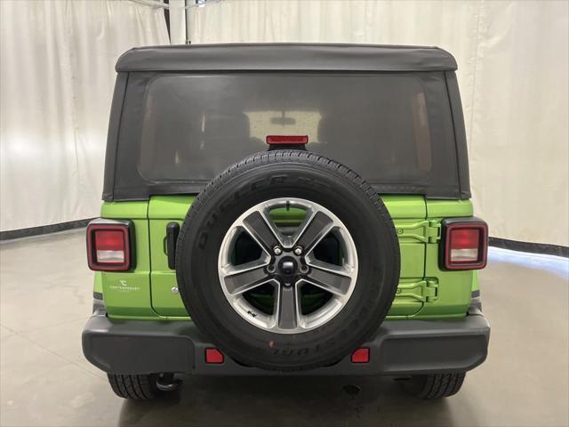 used 2018 Jeep Wrangler Unlimited car, priced at $26,863