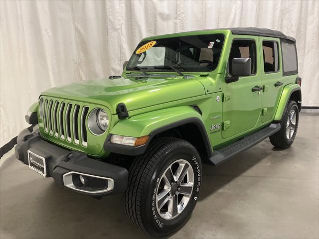 used 2018 Jeep Wrangler Unlimited car, priced at $27,698