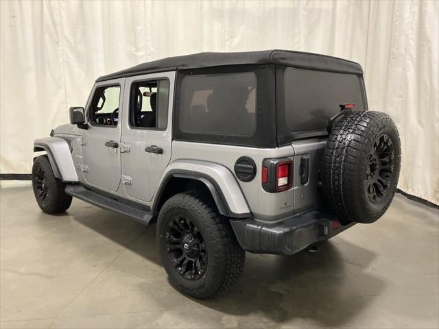 used 2018 Jeep Wrangler Unlimited car, priced at $25,721