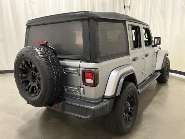 used 2018 Jeep Wrangler Unlimited car, priced at $25,721