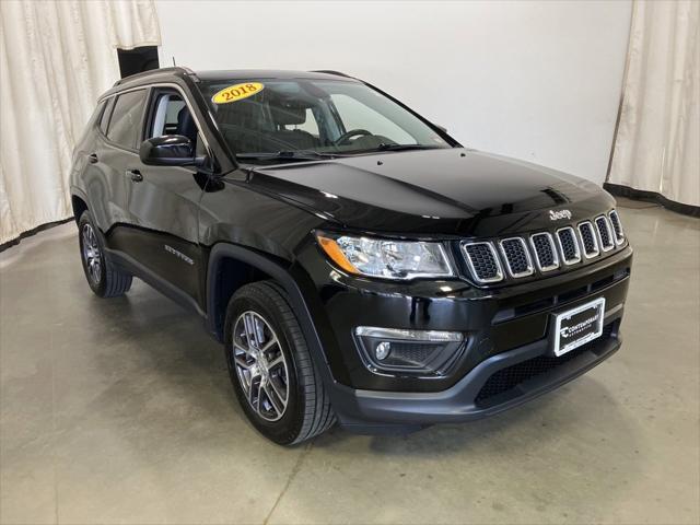 used 2018 Jeep Compass car, priced at $18,799