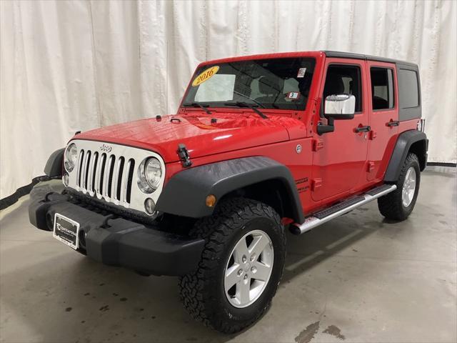 used 2016 Jeep Wrangler Unlimited car, priced at $23,757