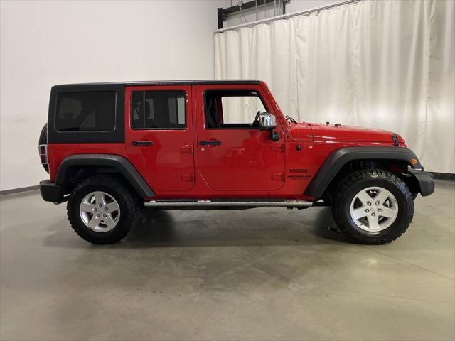 used 2016 Jeep Wrangler Unlimited car, priced at $23,290