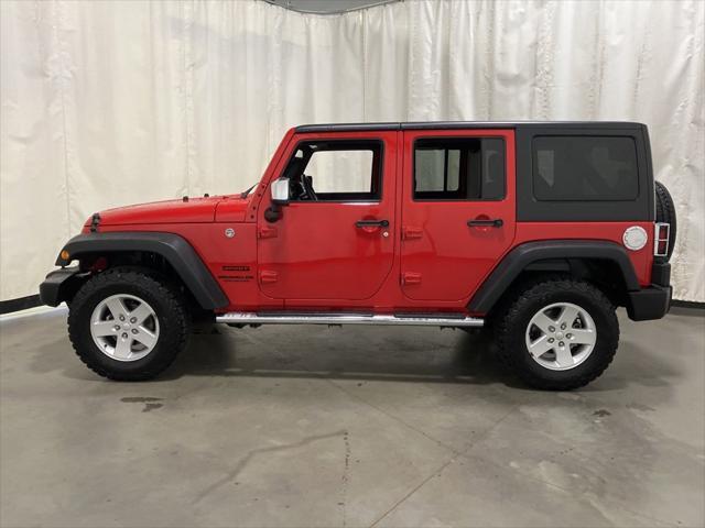 used 2016 Jeep Wrangler Unlimited car, priced at $23,600
