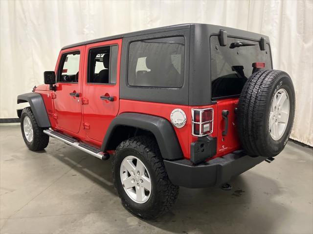 used 2016 Jeep Wrangler Unlimited car, priced at $23,600