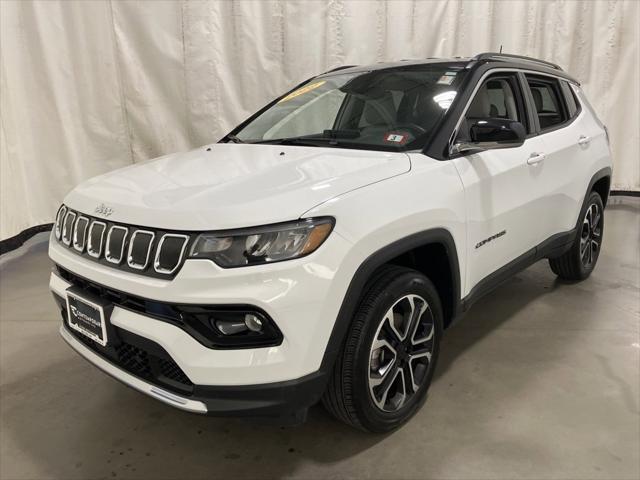 used 2022 Jeep Compass car, priced at $26,655