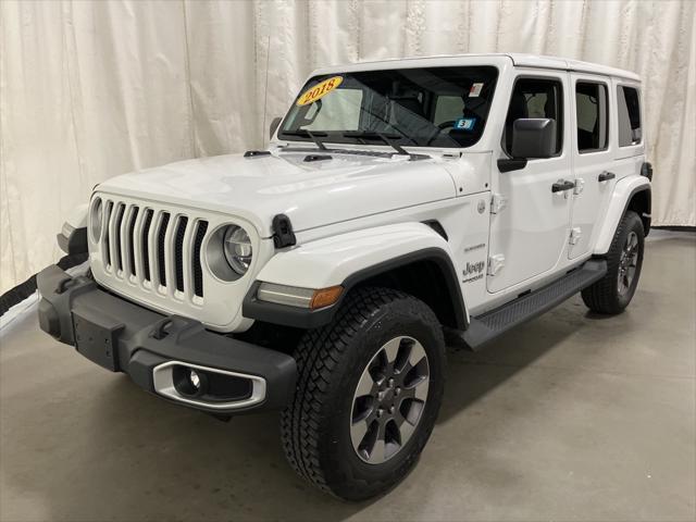 used 2018 Jeep Wrangler Unlimited car, priced at $21,370