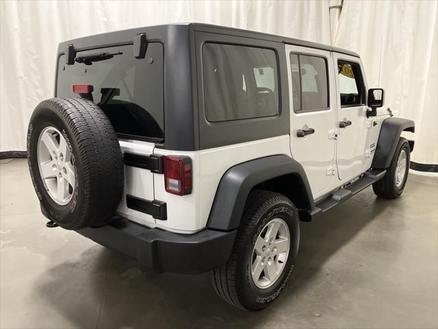 used 2017 Jeep Wrangler Unlimited car, priced at $20,796