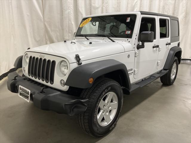 used 2017 Jeep Wrangler Unlimited car, priced at $20,796