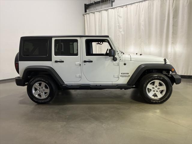 used 2017 Jeep Wrangler Unlimited car, priced at $20,796