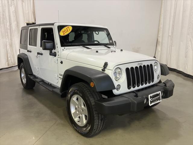 used 2017 Jeep Wrangler Unlimited car, priced at $20,796