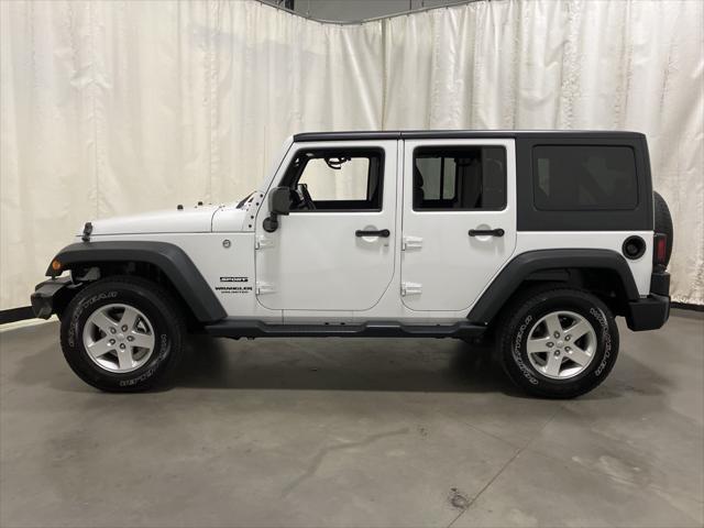 used 2017 Jeep Wrangler Unlimited car, priced at $20,796