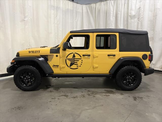 used 2021 Jeep Wrangler Unlimited car, priced at $31,999