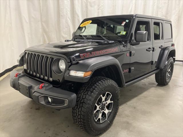 used 2020 Jeep Wrangler Unlimited car, priced at $29,388