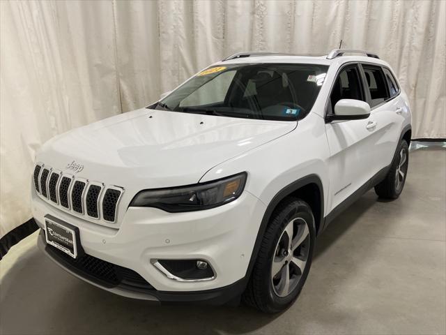 used 2021 Jeep Cherokee car, priced at $24,928