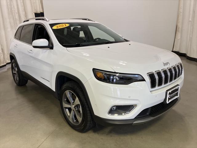 used 2021 Jeep Cherokee car, priced at $24,928