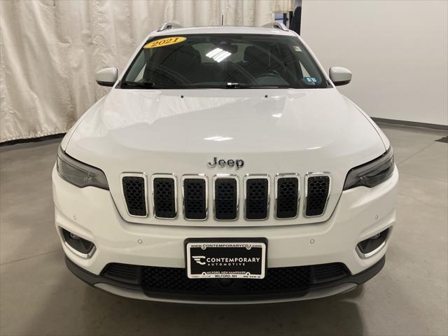 used 2021 Jeep Cherokee car, priced at $24,928