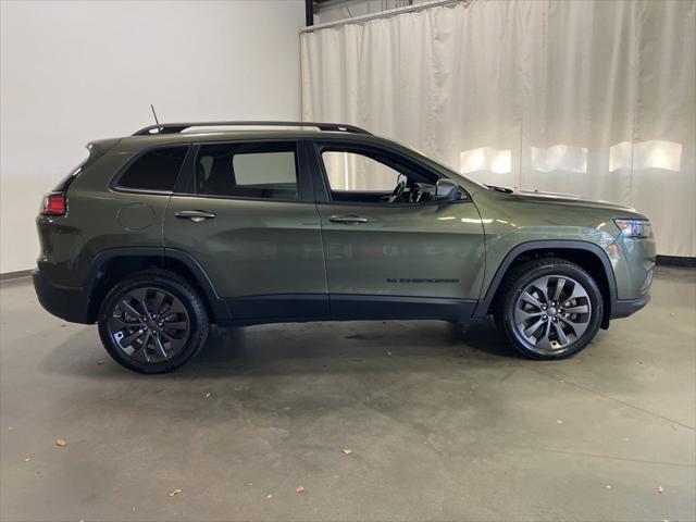 used 2021 Jeep Cherokee car, priced at $17,607