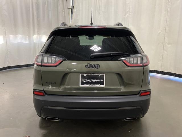 used 2021 Jeep Cherokee car, priced at $17,607