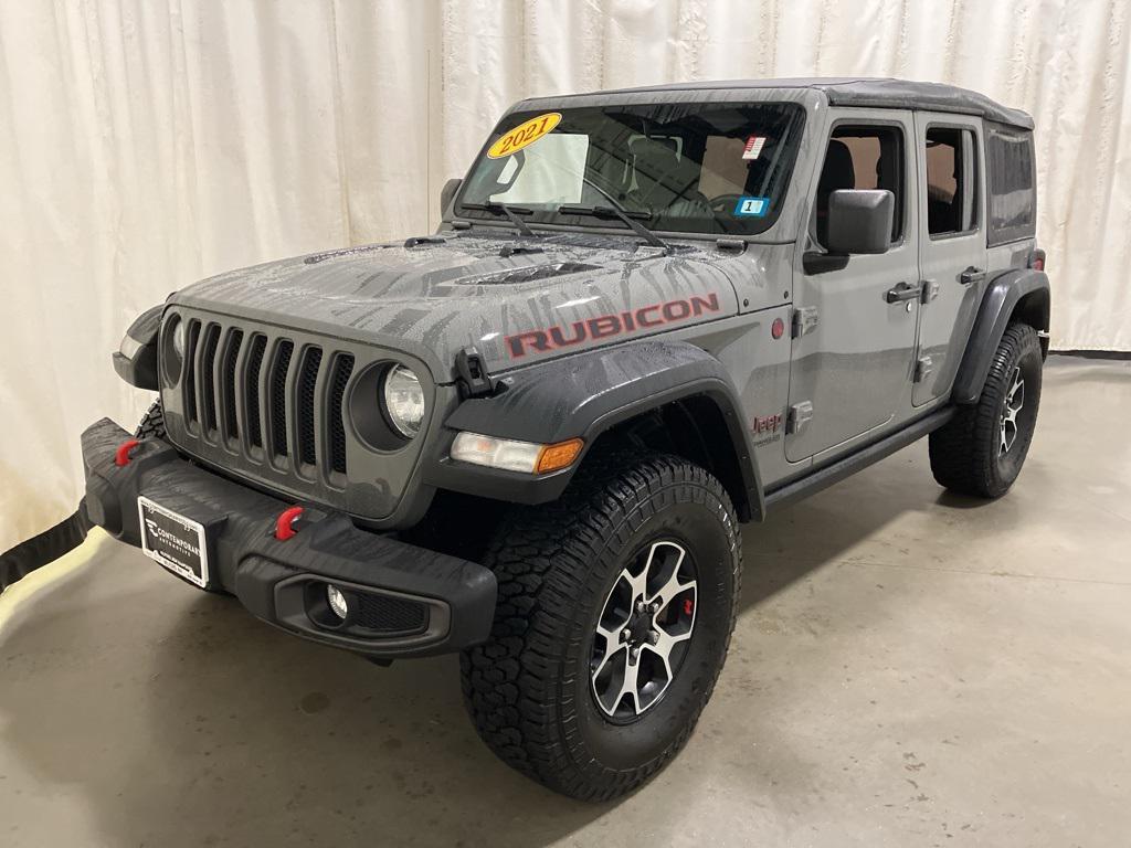 used 2021 Jeep Wrangler Unlimited car, priced at $32,897