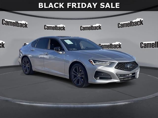 used 2022 Acura TLX car, priced at $30,977